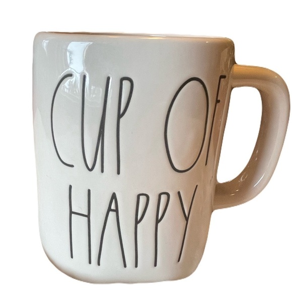 🆑Cup of Happy Rae Dunn Collection Display Decor Farmhouse Kitchen - Picture 1 of 6
